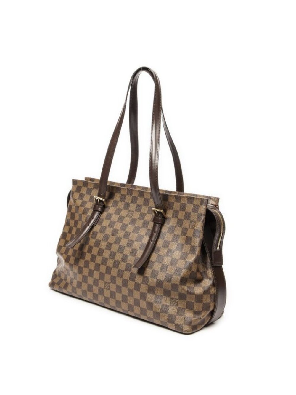 ★SOLD★ Louis Vuitton Chelsea Brown Damier Ebene Messenger Bag - Picture 2 of 10